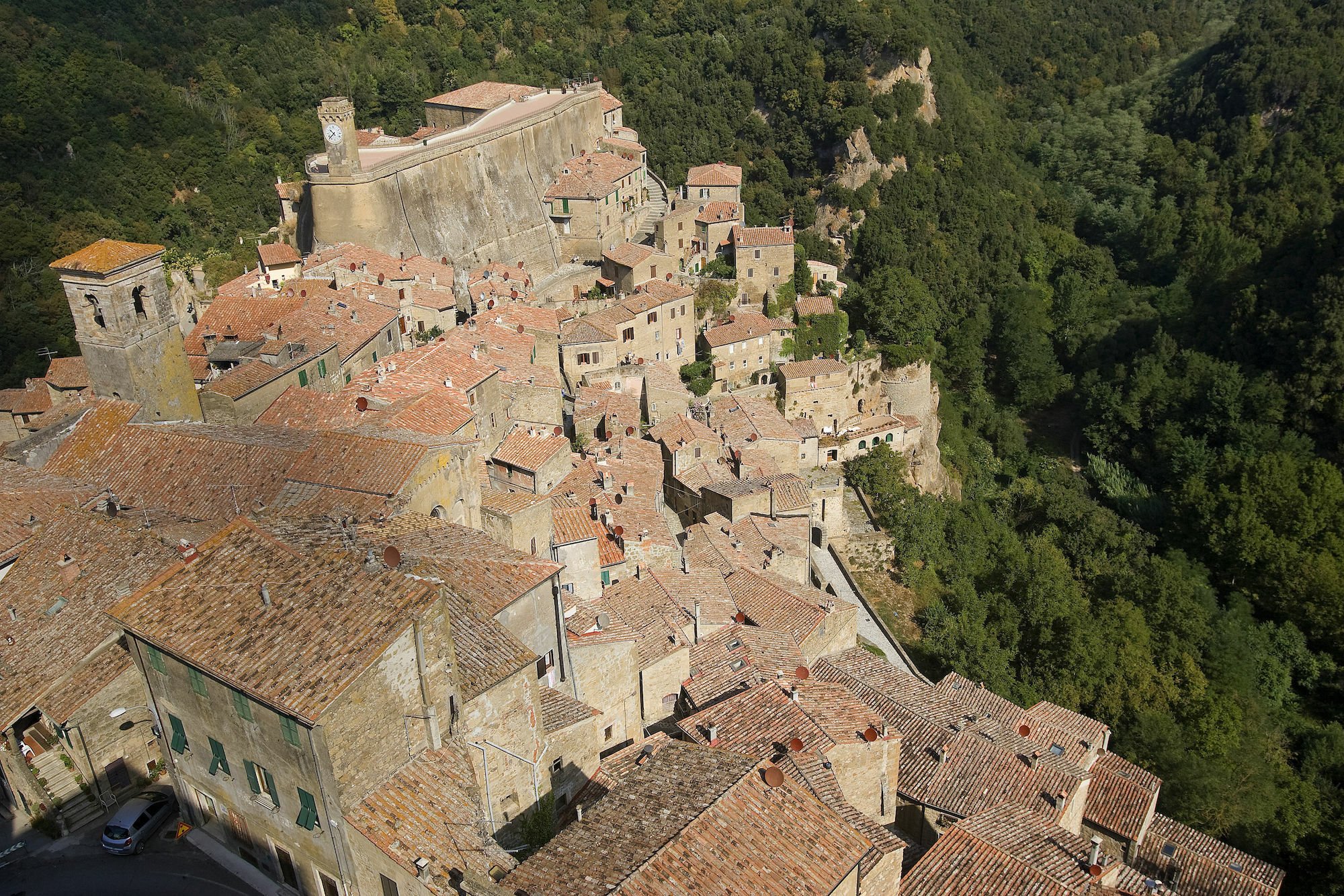 Hotel Della Fortezza Sorano  Esterno foto